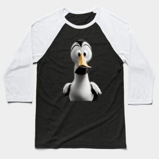 Cute funny duck Baseball T-Shirt